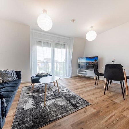 Xxl Design-Appartement Artdesign - 8 Pers - Naehe Speyer Mannheim Heidelberg 霍根海姆 外观 照片