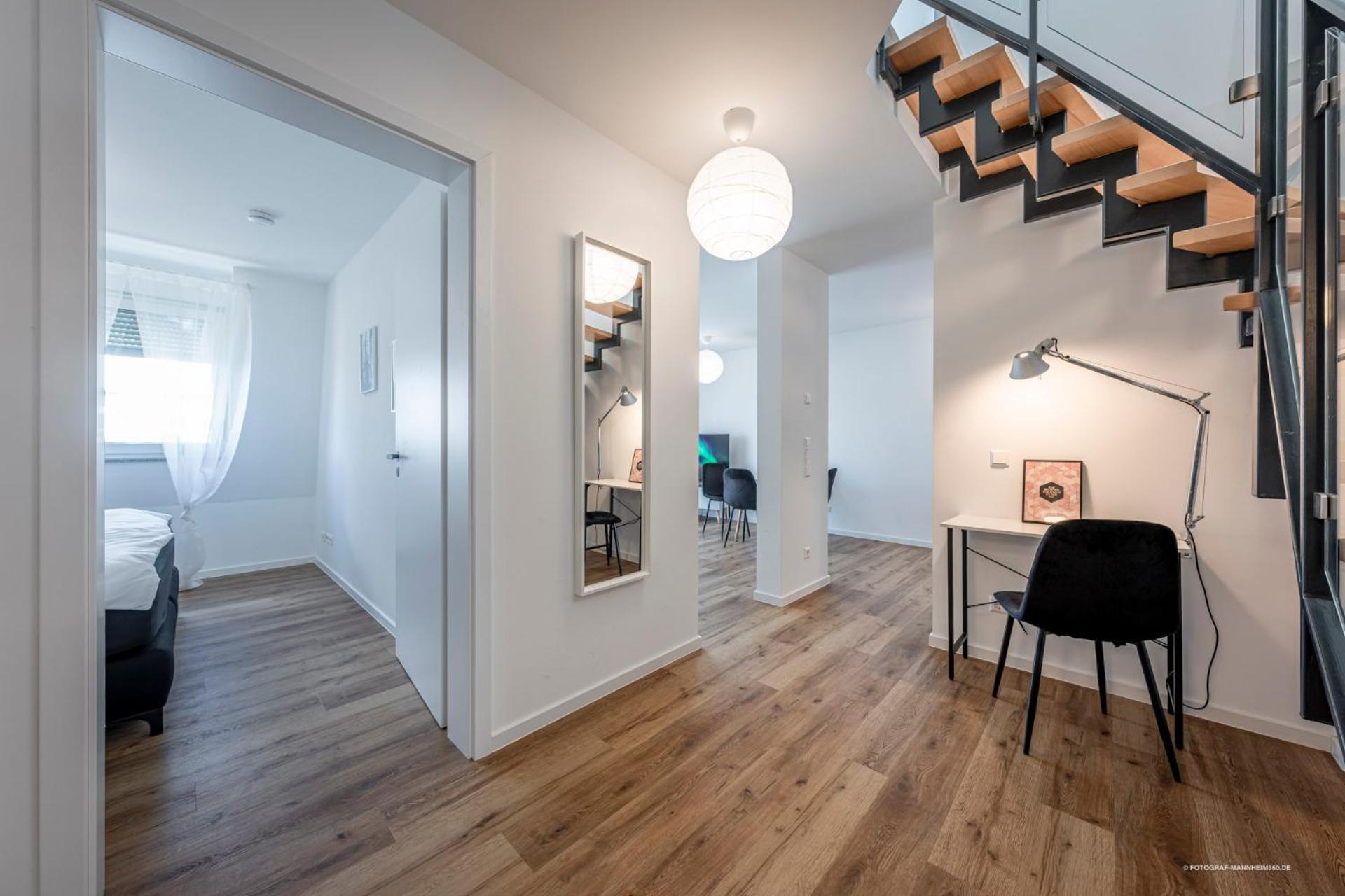 Xxl Design-Appartement Artdesign - 8 Pers - Naehe Speyer Mannheim Heidelberg 霍根海姆 外观 照片