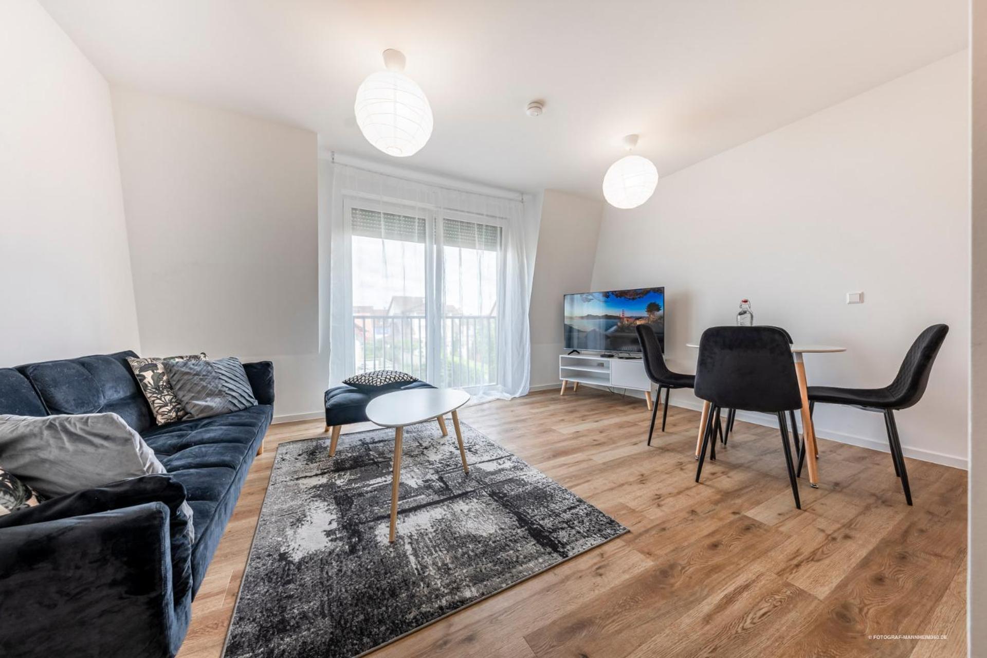 Xxl Design-Appartement Artdesign - 8 Pers - Naehe Speyer Mannheim Heidelberg 霍根海姆 外观 照片