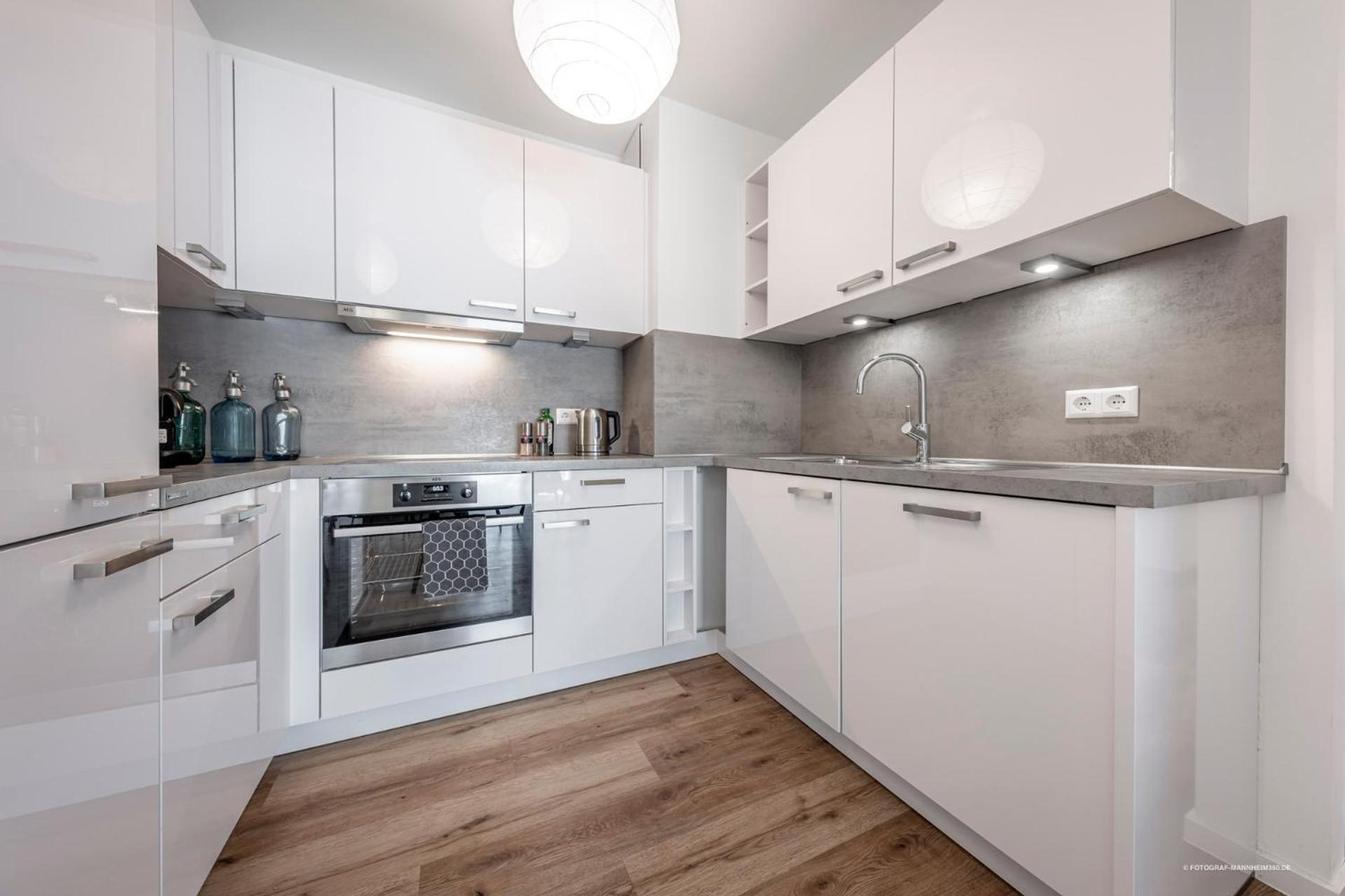 Xxl Design-Appartement Artdesign - 8 Pers - Naehe Speyer Mannheim Heidelberg 霍根海姆 外观 照片