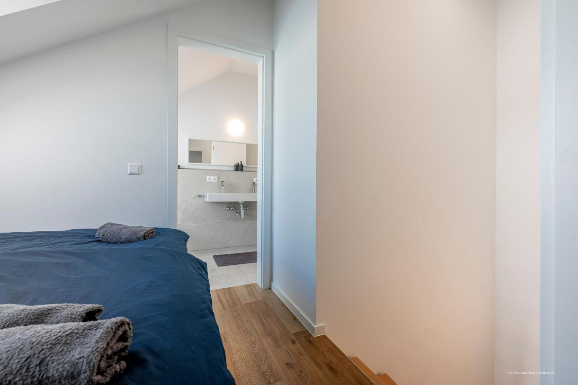 Xxl Design-Appartement Artdesign - 8 Pers - Naehe Speyer Mannheim Heidelberg 霍根海姆 外观 照片